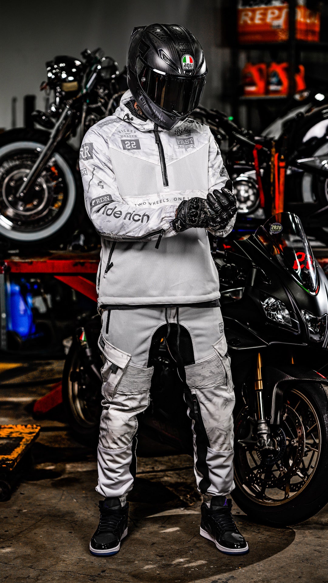 Concord™ V2.Flow™ Mesh Armoured Anorak Jacket {RR GP/Ghost Camo}