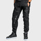 Unit 16™ Armoured Denim Cargo Motorcycle Joggers {Black}