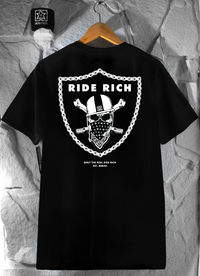 Ride Rich Crest Tee