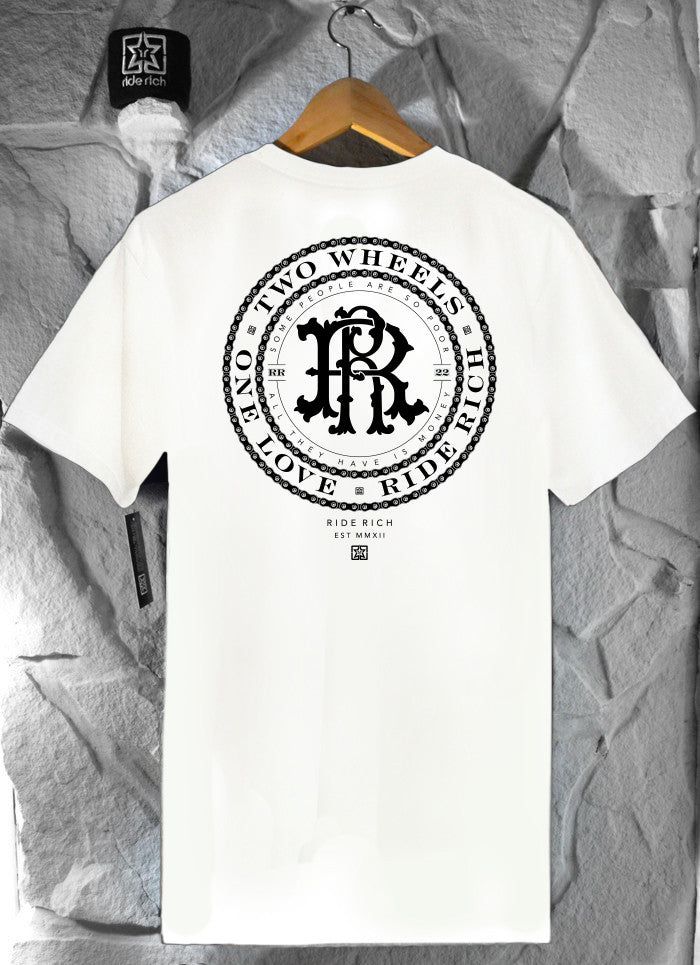 RR Filigree & Chains Tee {White}