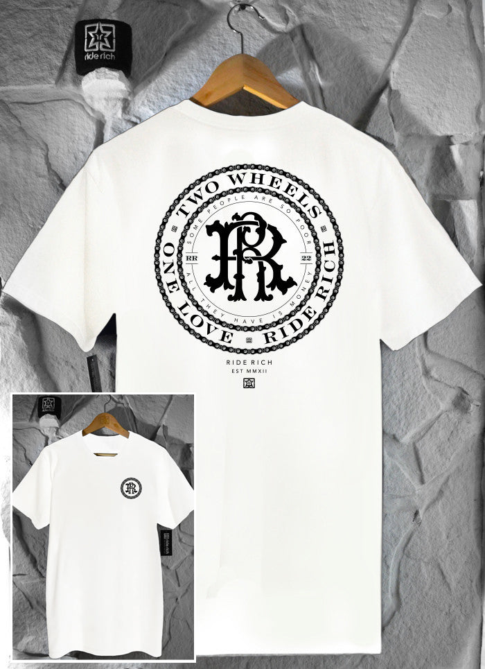 RR Filigree & Chains Tee {White}