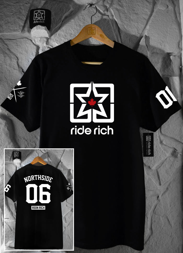 Ride Rich Home Grown Tee {Black}