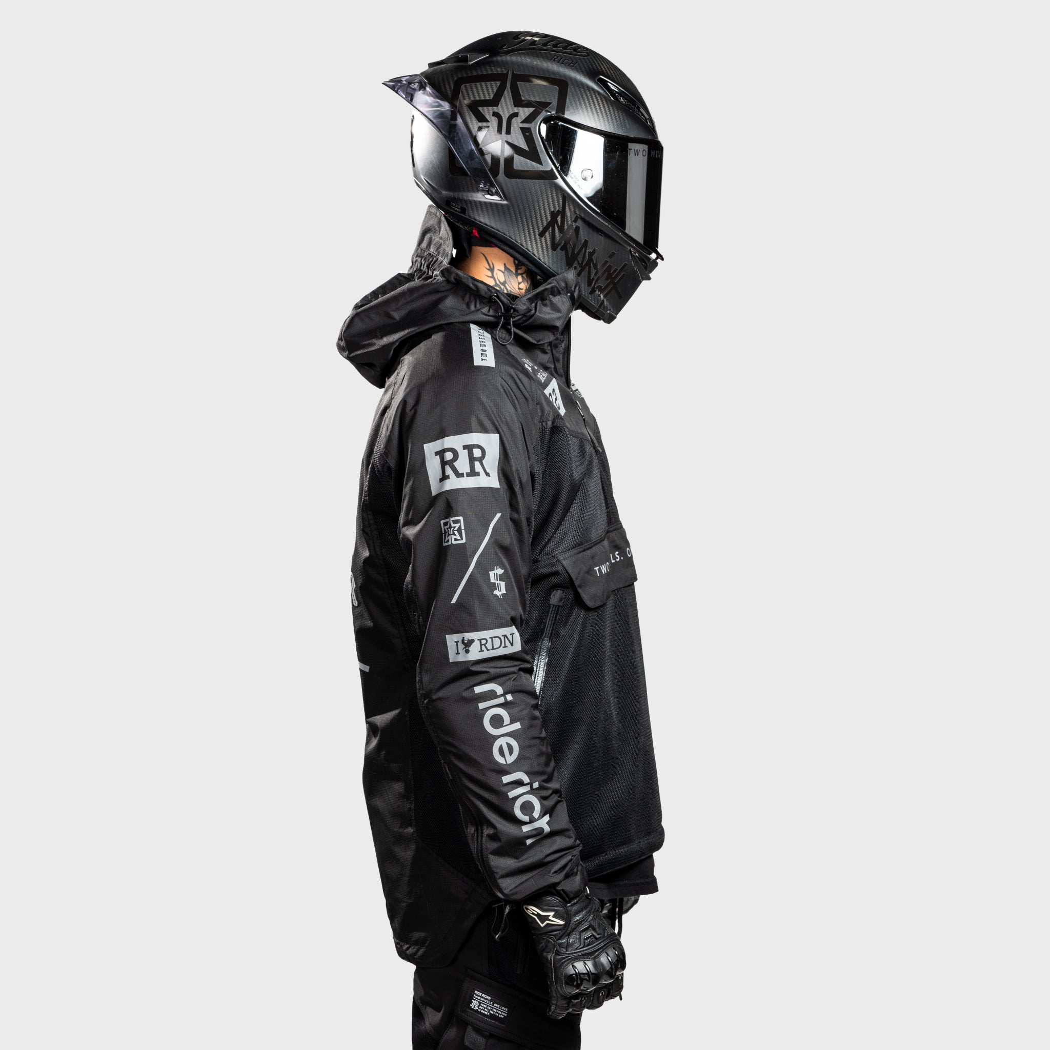 Concord™ V2.Flow™ Mesh Armoured Anorak Jacket {RR GP}