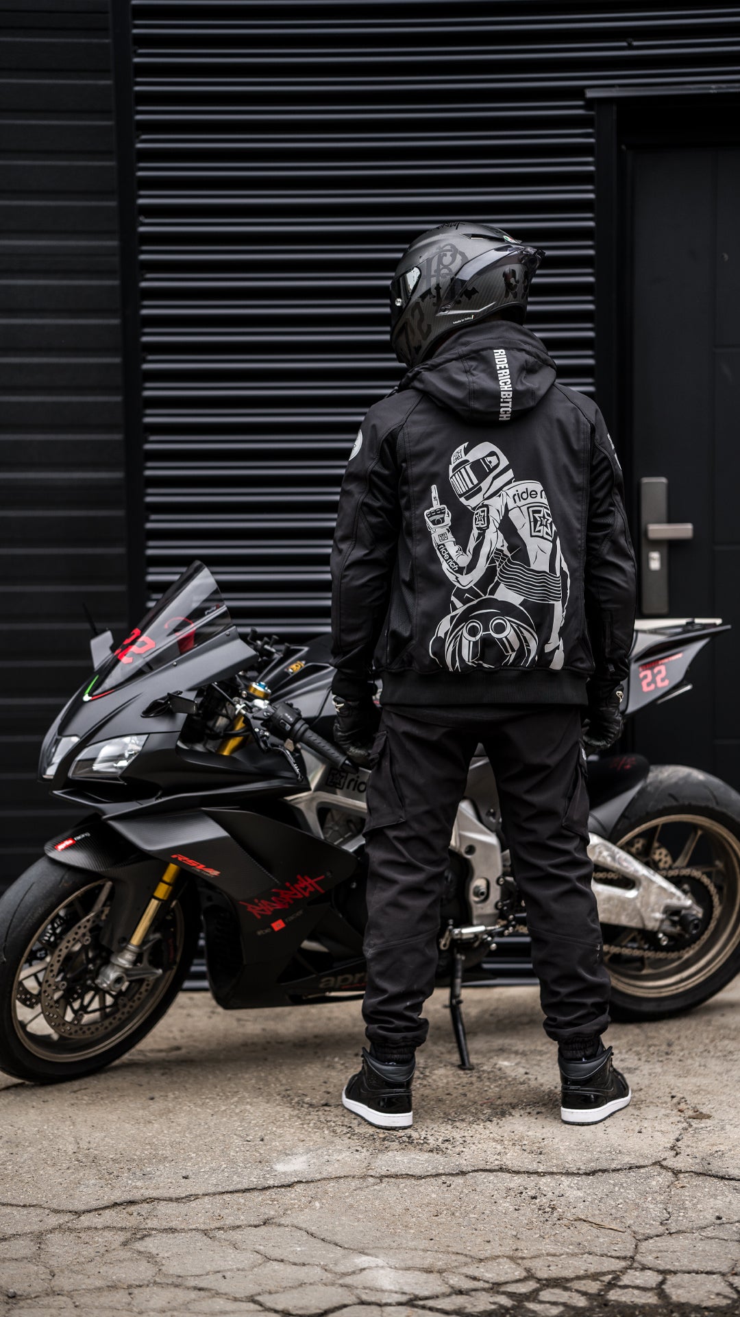Regency™ V2.Flow™ Mesh Armoured Motorcycle Jacket {Pursuit/Black}
