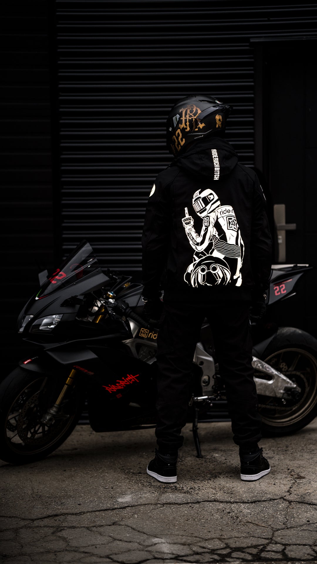 Regency™ V2.Flow™ Mesh Armoured Motorcycle Jacket {Pursuit/Black}