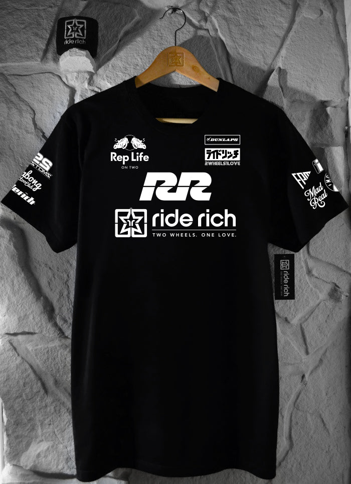 RR Racing Tee {Black}