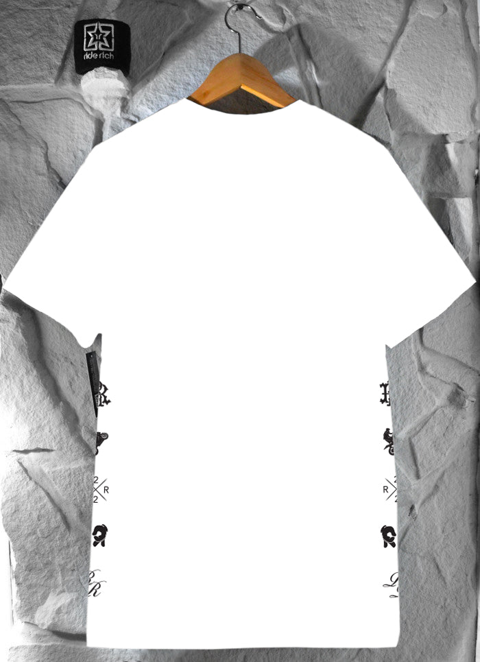 Ride Rich Tag Tee {White}