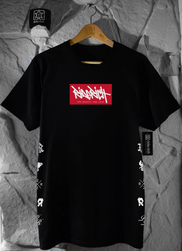 Ride Rich Tag Tee {Black}