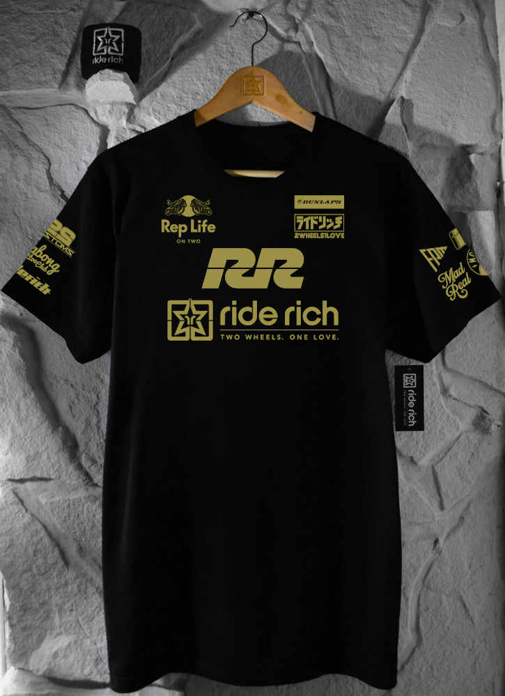 RR Racing Tee {Gold}