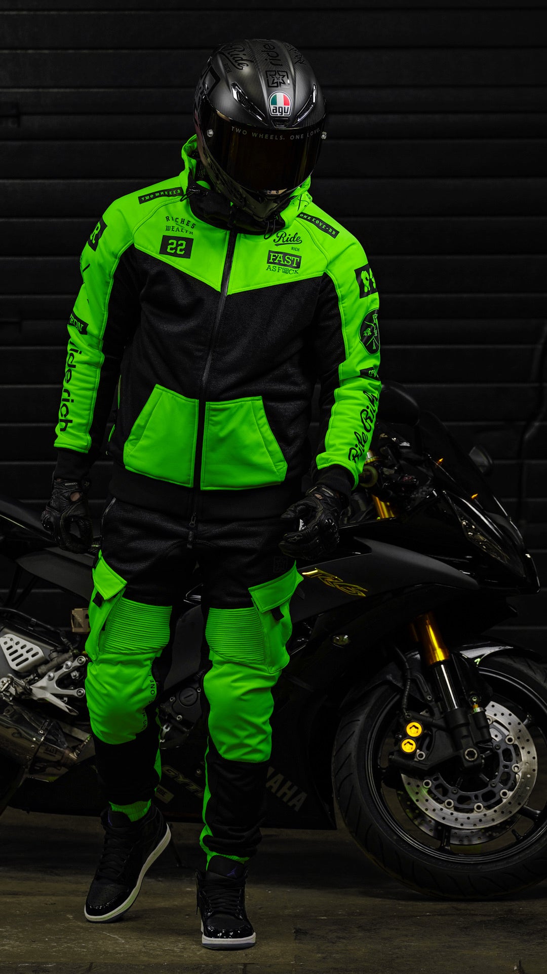 Unit 16™ V2.Flow™ Mesh Armoured Cargo Joggers {Green}