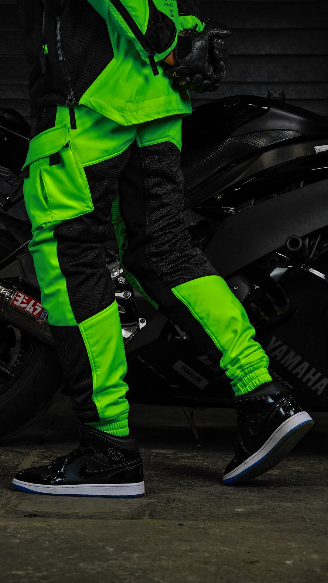 Unit 16™ V2.Flow™ Mesh Armoured Cargo Joggers {Green}