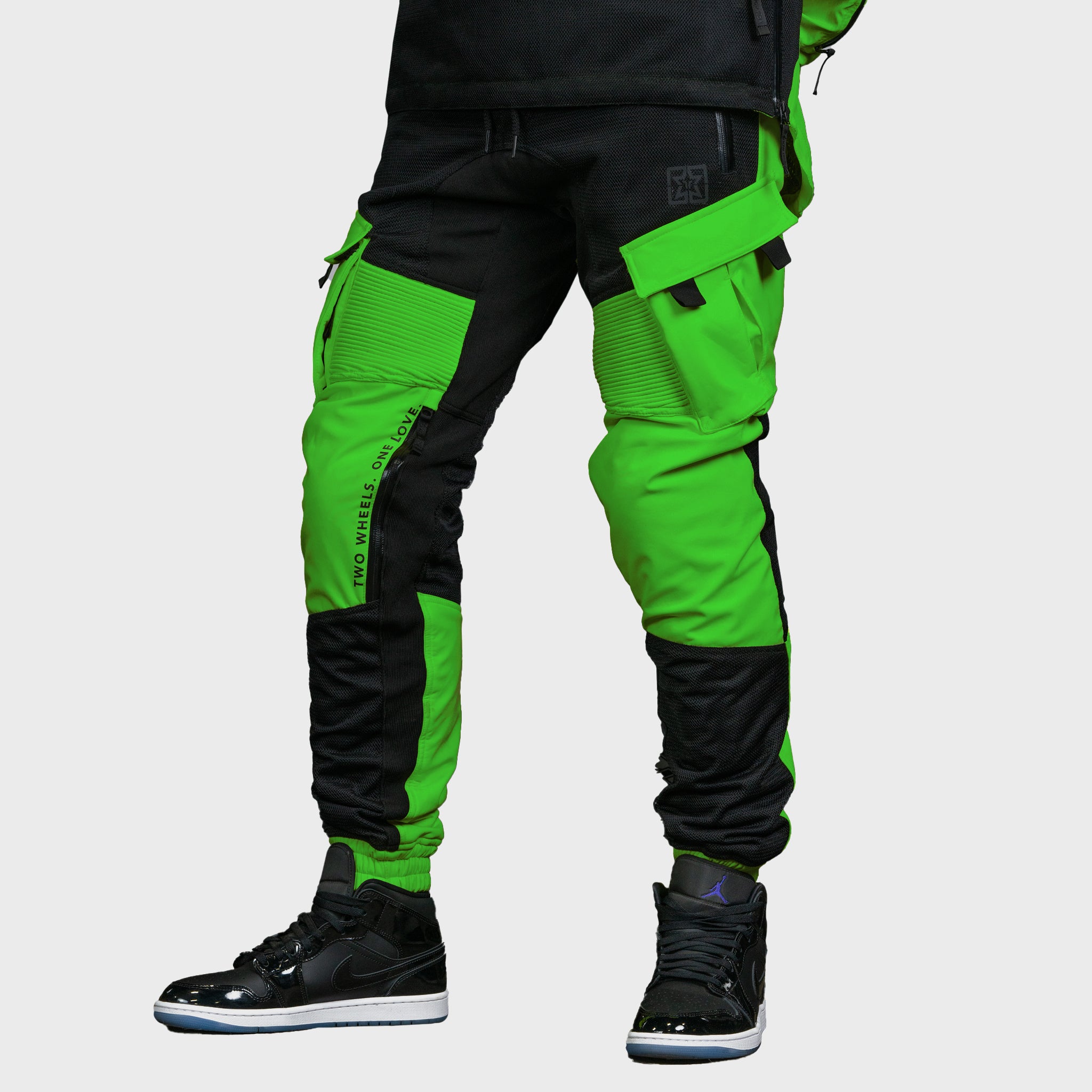 Unit 16™ V2.Flow™ Mesh Armoured Cargo Joggers {Green}