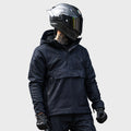 Concord™ Armoured Denim Anorak Motorcycle Jacket {The Message V2/Raw Indigo}