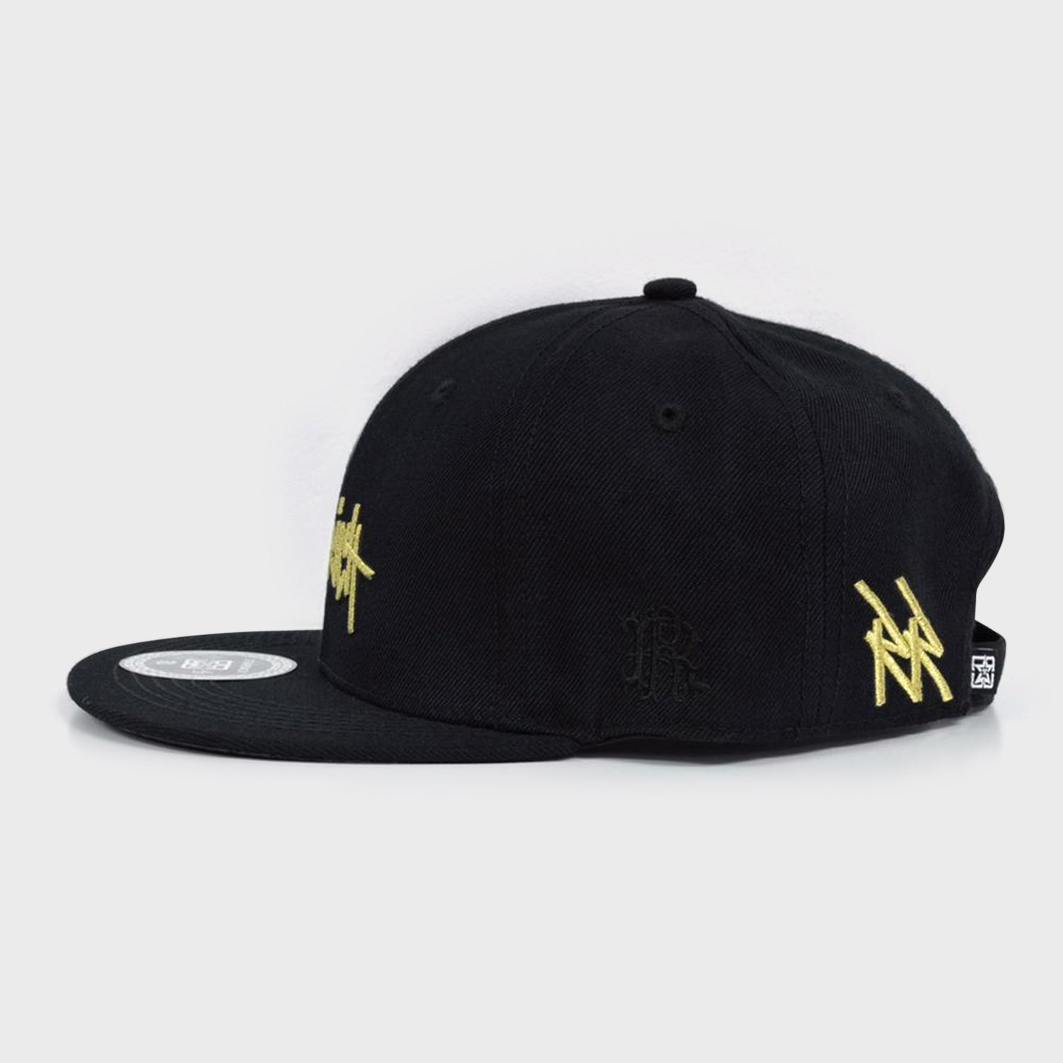 RR Tag Snapback {Gold on Black}