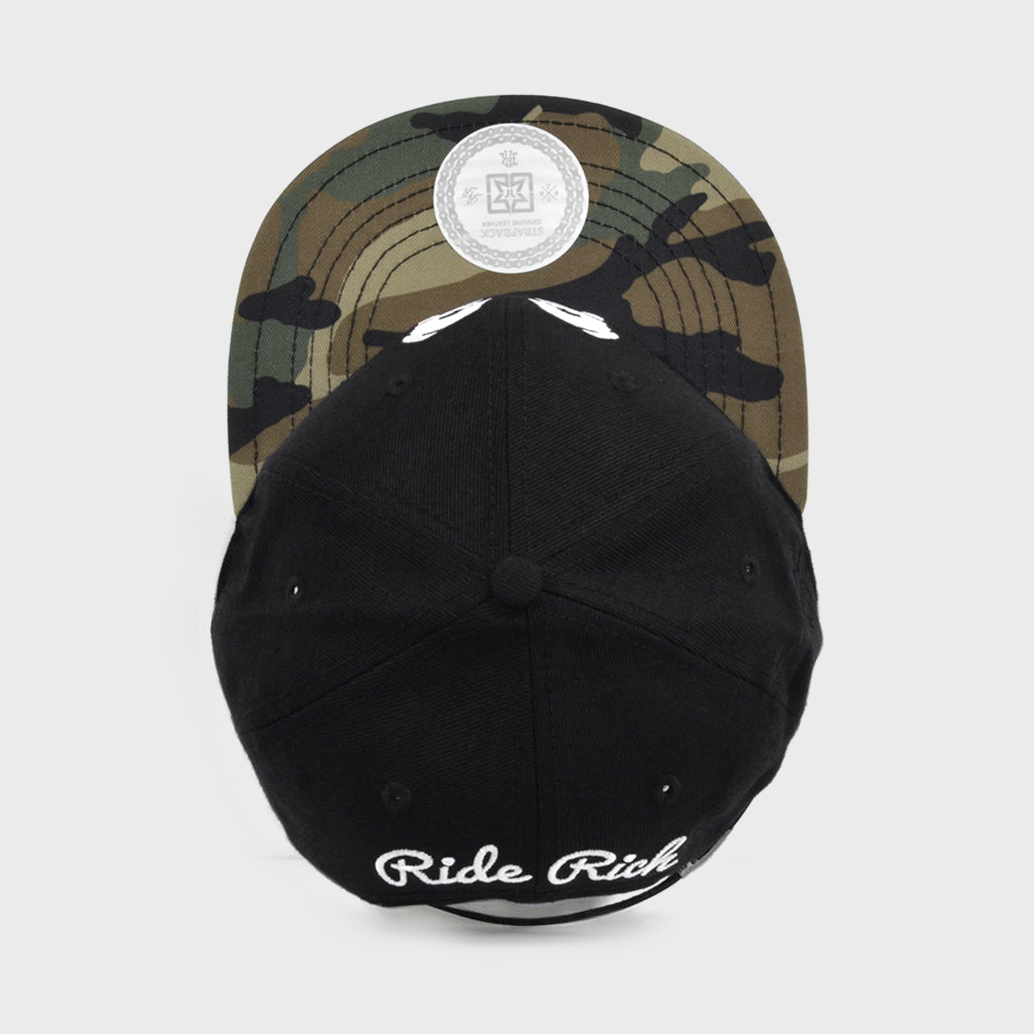 Rep Life On Two Strapback {Camo}