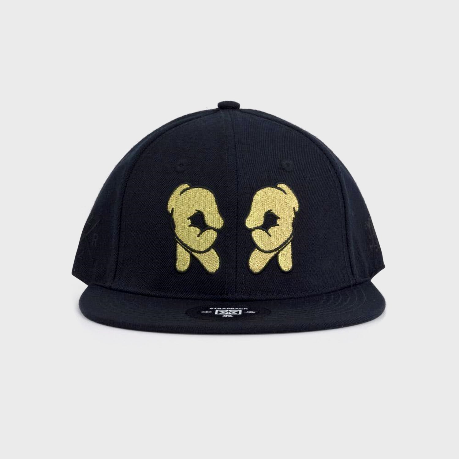Rep Life On Two Snapback {Gold on Black}