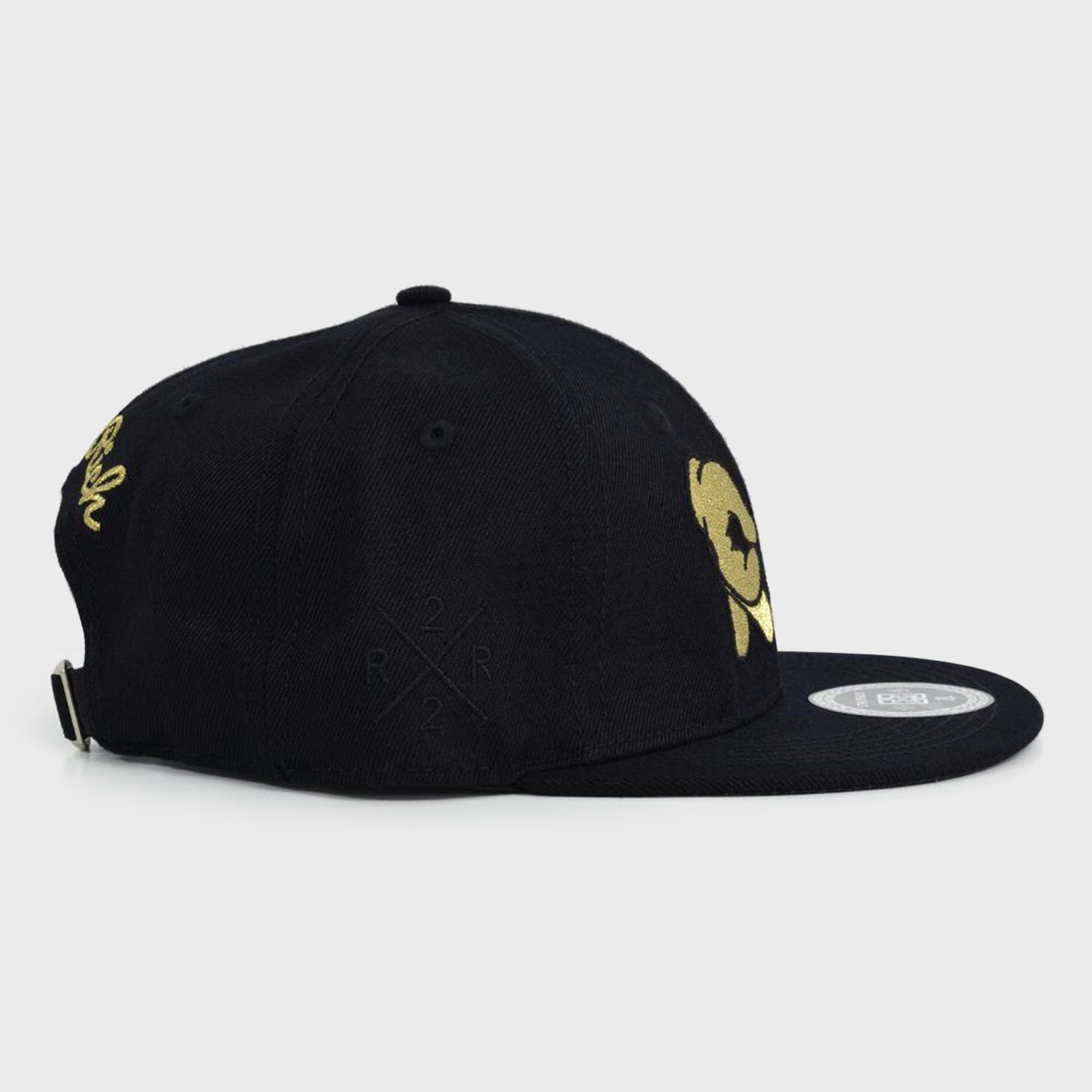 Rep Life On Two Snapback {Gold on Black}