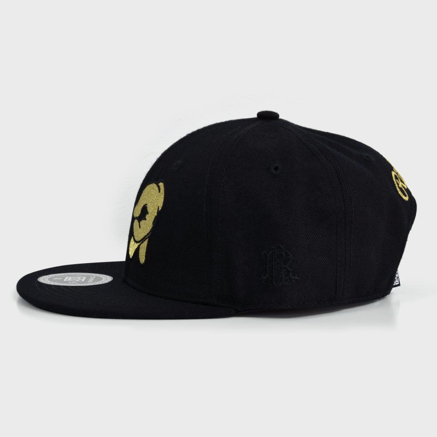 Rep Life On Two Snapback {Gold on Black}