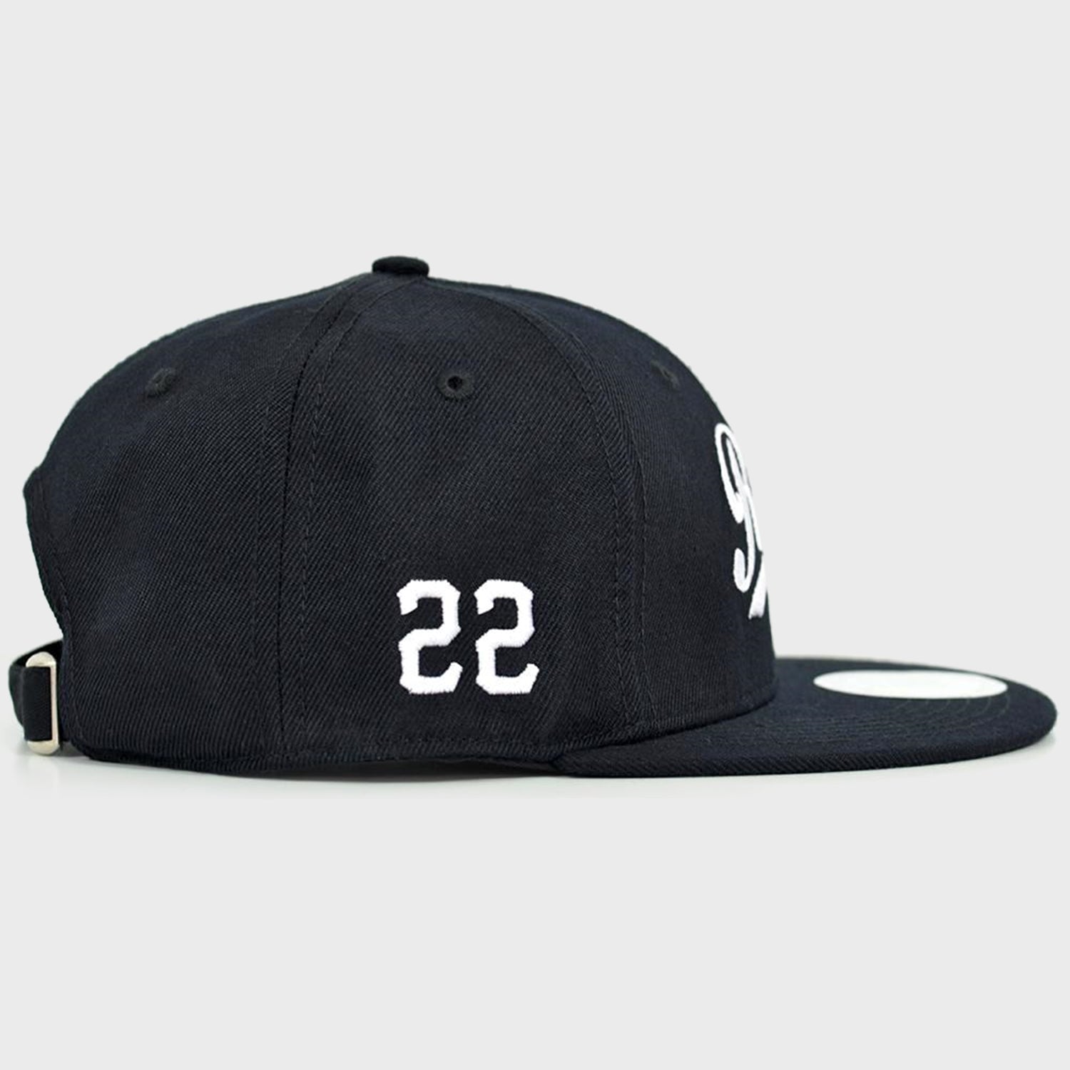 RR Squad Snapback {White on Black}