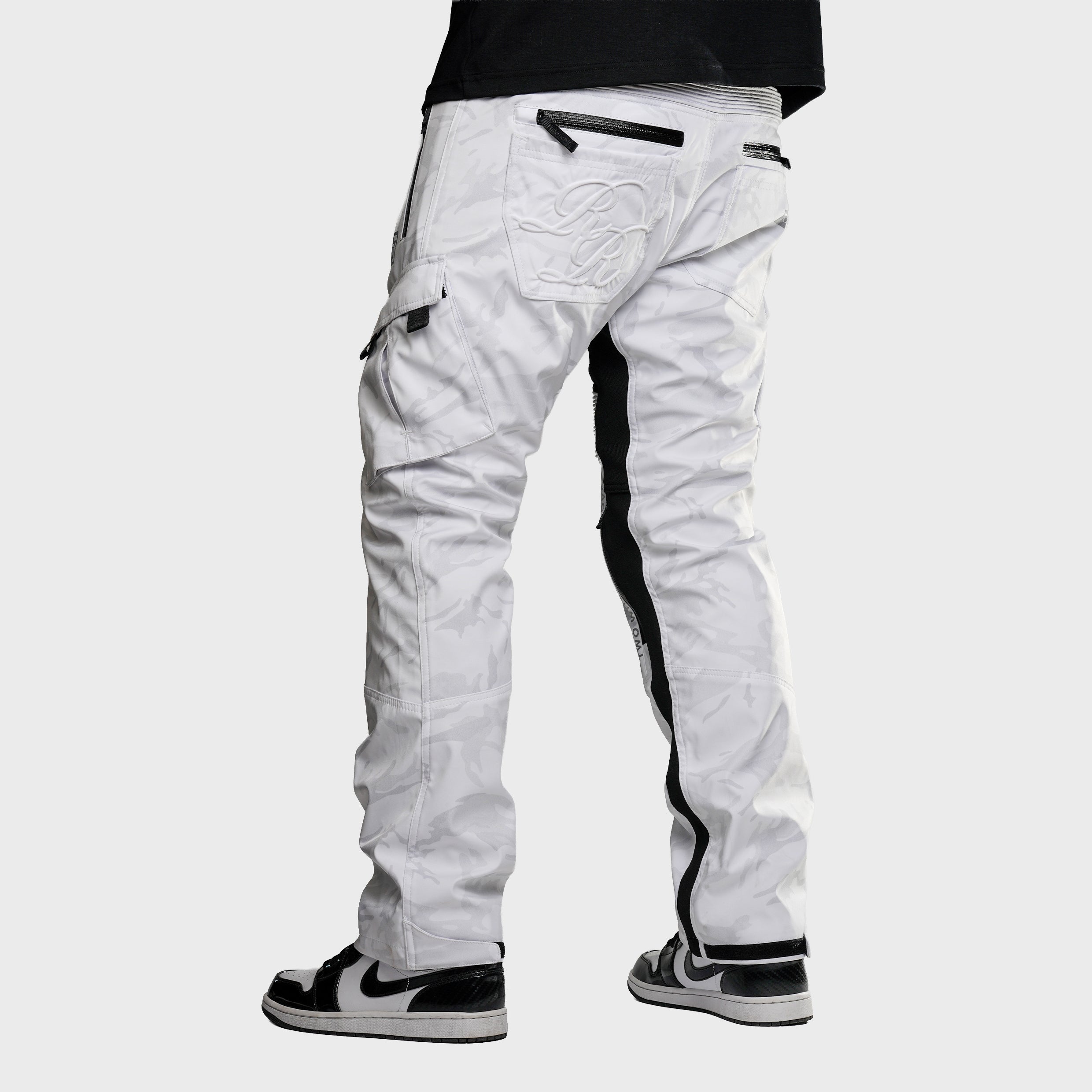 Unit 16™ Armoured Softshell Cargo Motorcycle Pants {Ghost Camo}