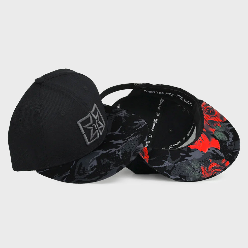 Emblem Strapback {Rose Camo}