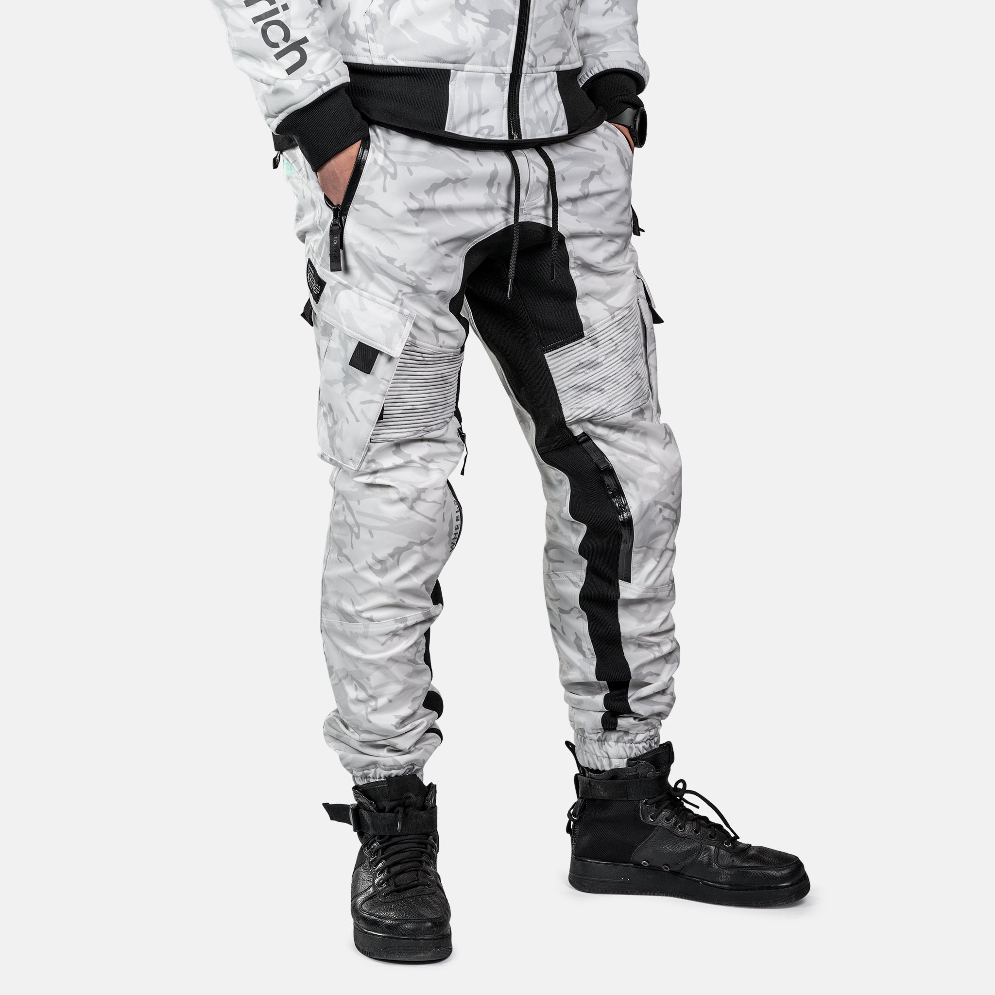 Unit 16™ Armoured Softshell Cargo Joggers {Ghost Camo}