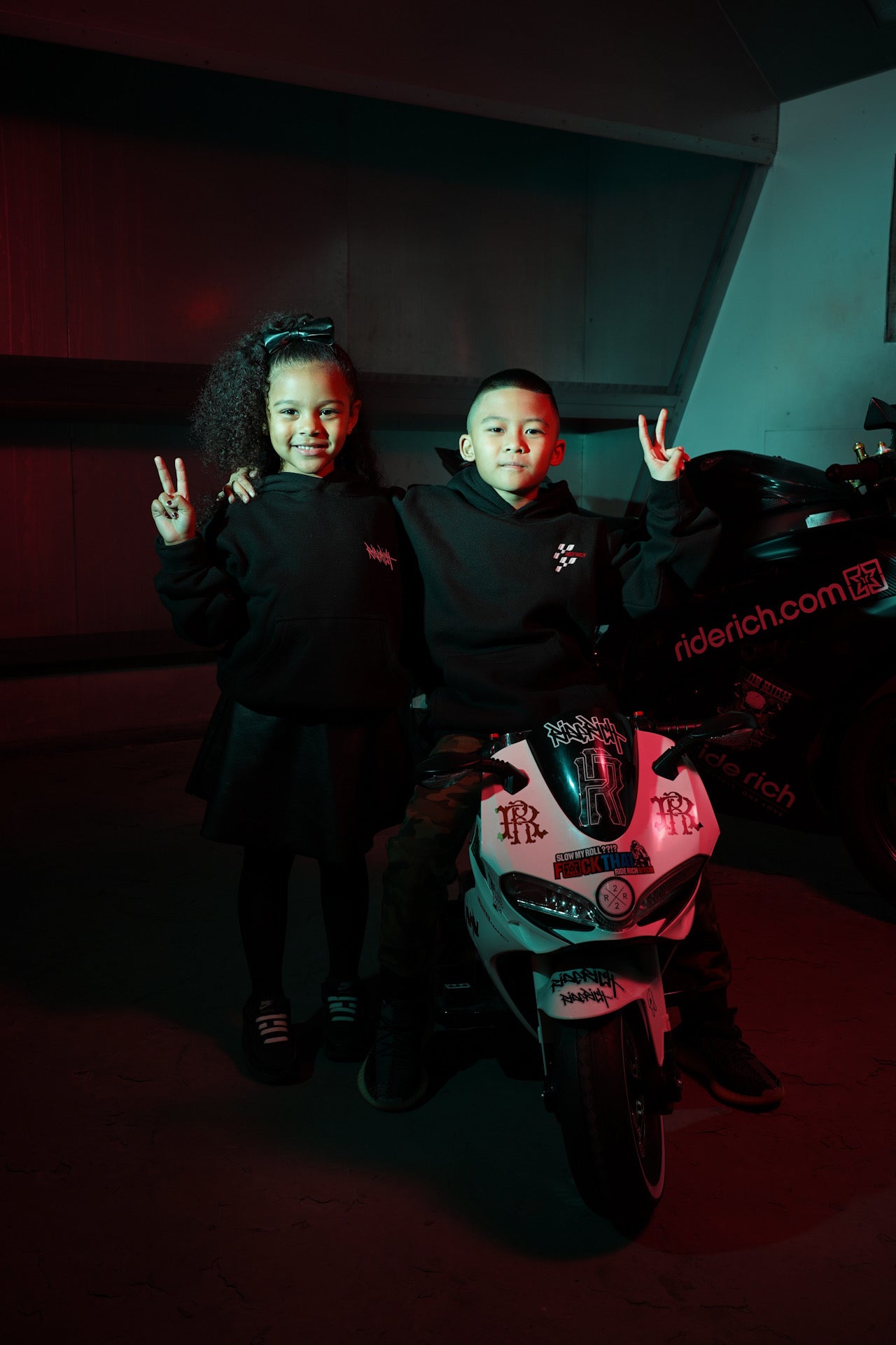 Rep Life On Two Embroidered Toddler Pullover Hoodie