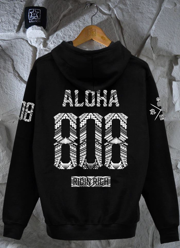 Home Grown 808 Edition Pullover Hoodie {Black}