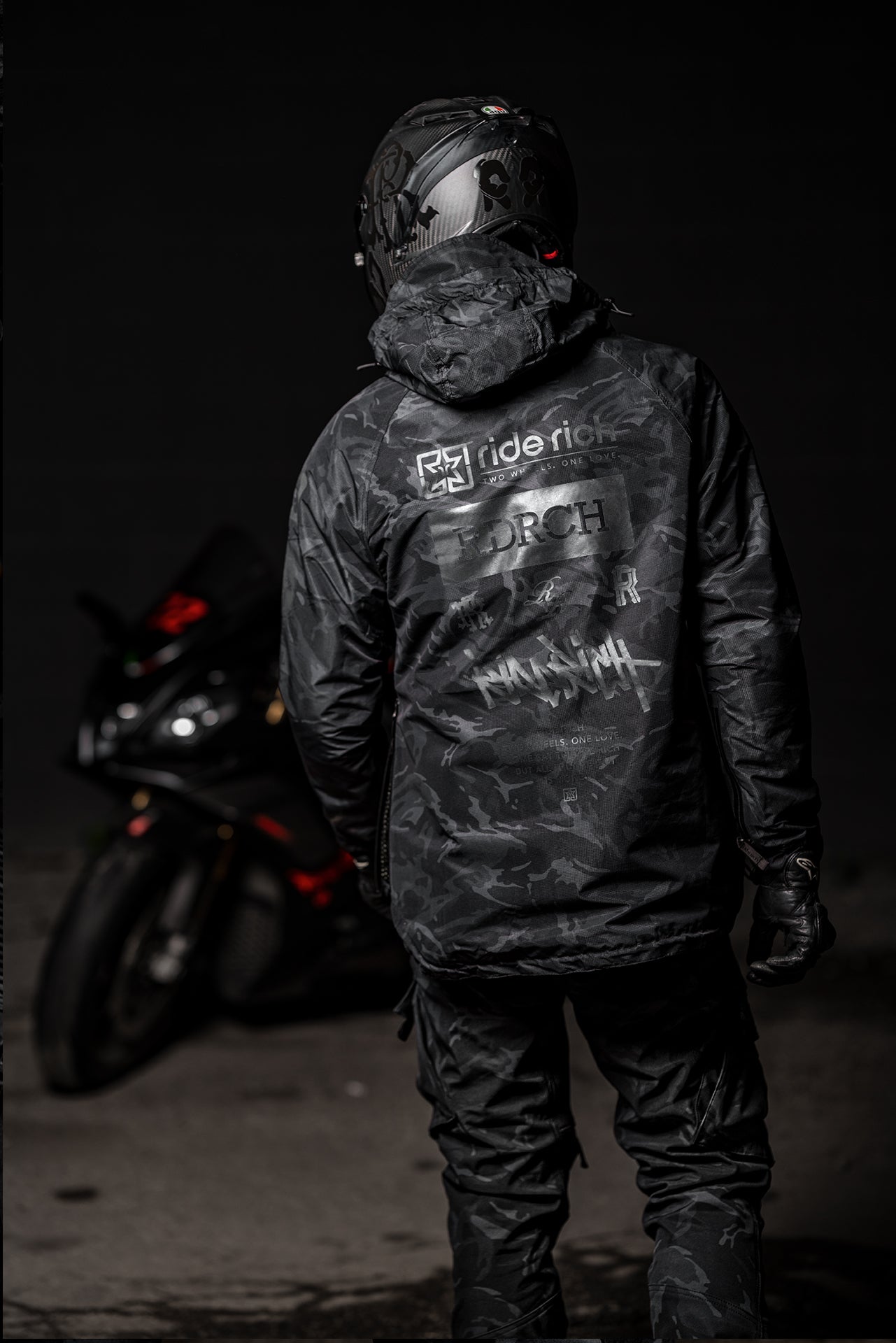 Concord™ Armoured Anorak Jacket {RR GP/Black Camo}