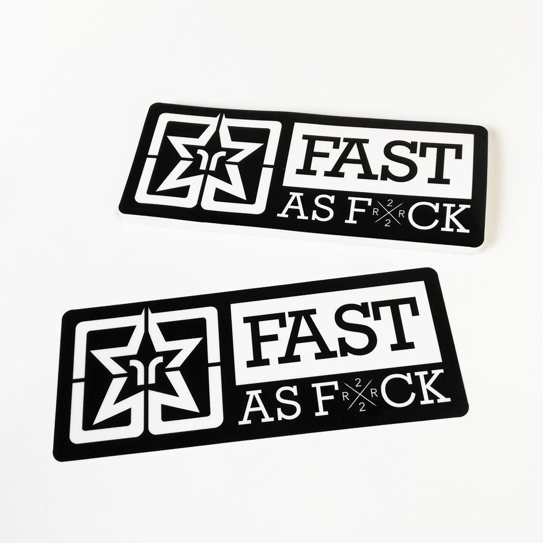 Been Fast Vinyl Sticker {Large}