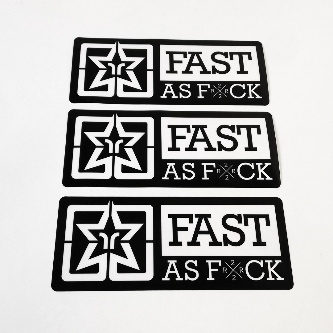 Been Fast Vinyl Sticker {Large}