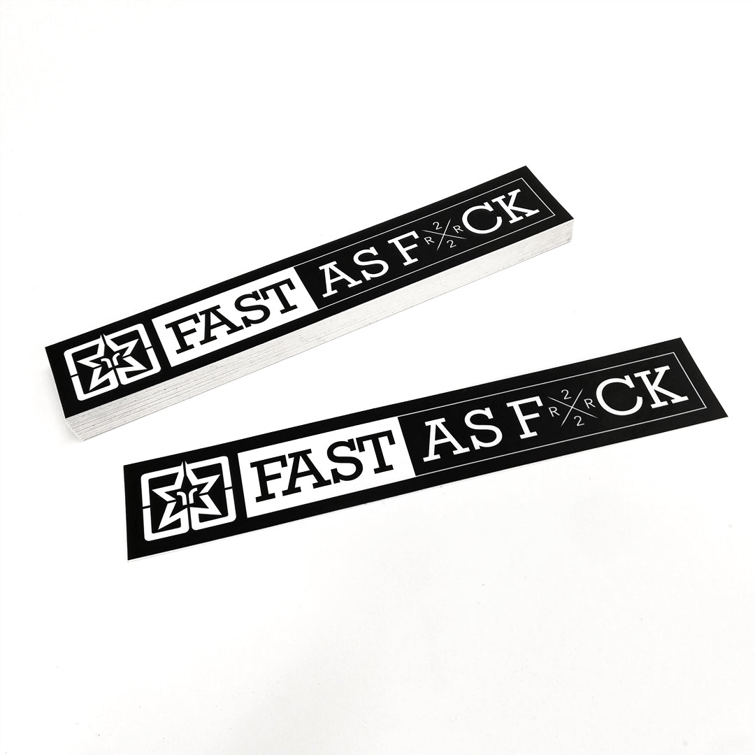 Been Fast Vinyl Sticker {Strip}