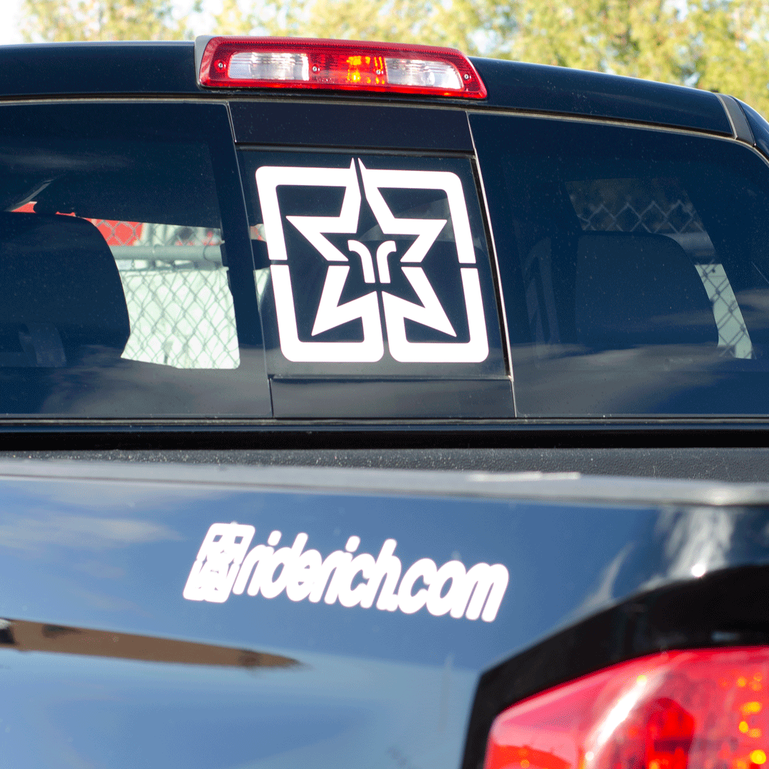 Ride Rich Emblem Vinyl Decal {Oversized}