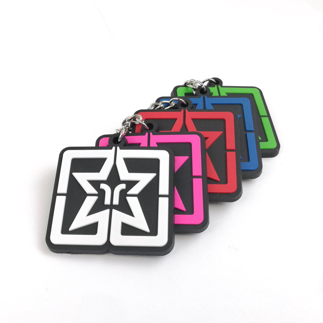 Ride Rich Star Keychain