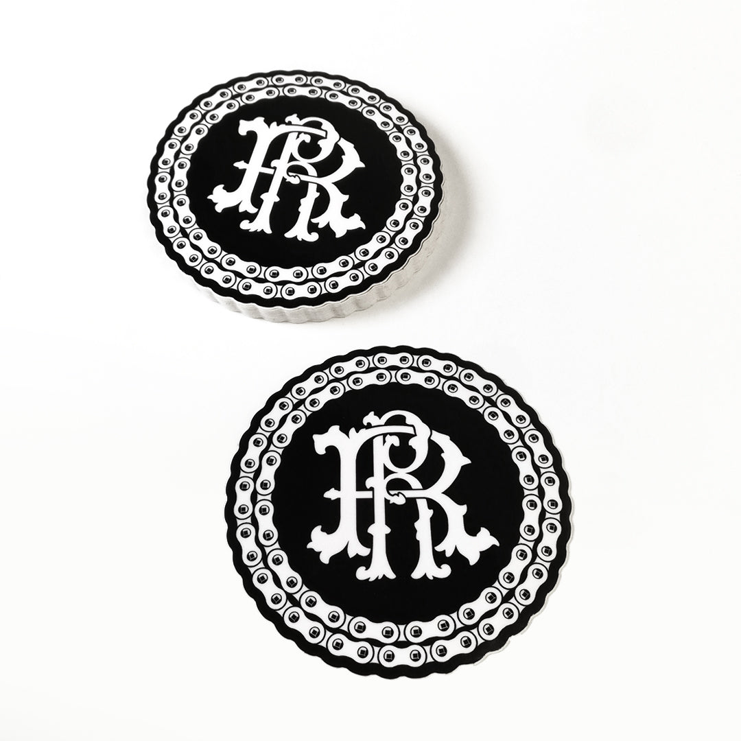 RR Filigree & Chains Vinyl Sticker {Medium}