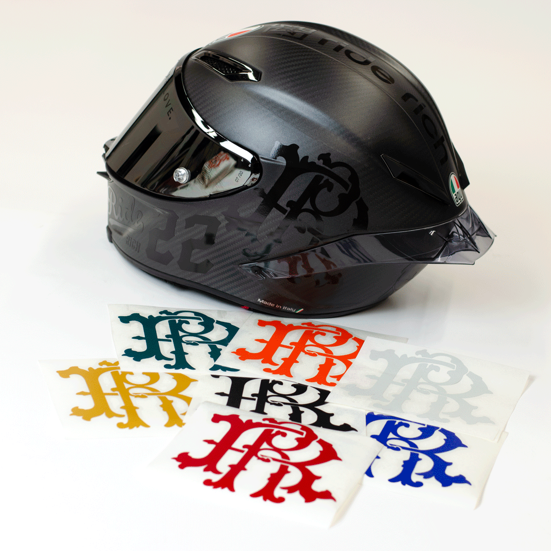 Triumph Vinyl Prespaced Stickers 12pcs for Car Motorcycle Helmets Triumph Vinyl Prespaced Stickers 12pcs for Car Motorcycle Helmets