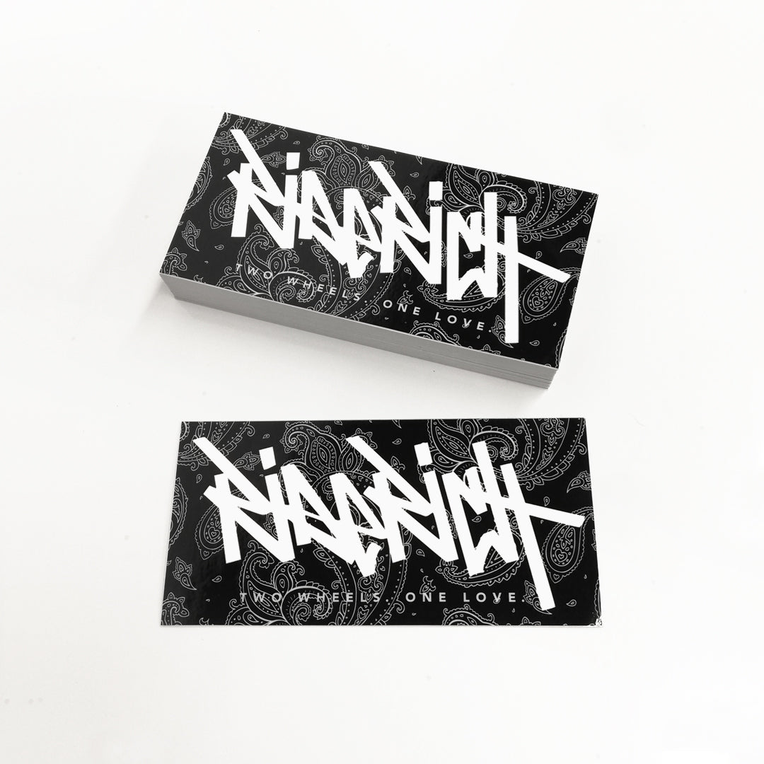 Tag 2W1L Vinyl Sticker {Paisley}