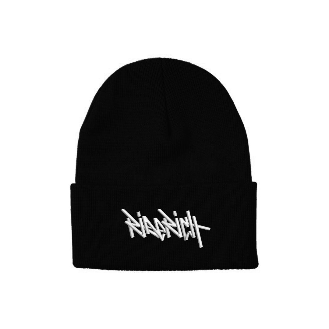 Ride Rich Tag Knit Beanie