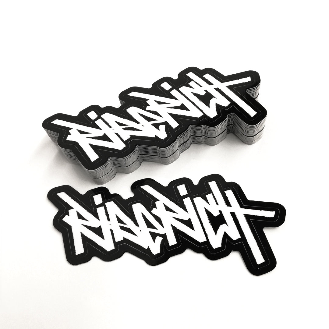 Ride Rich Tag Vinyl Sticker {Black Outline}