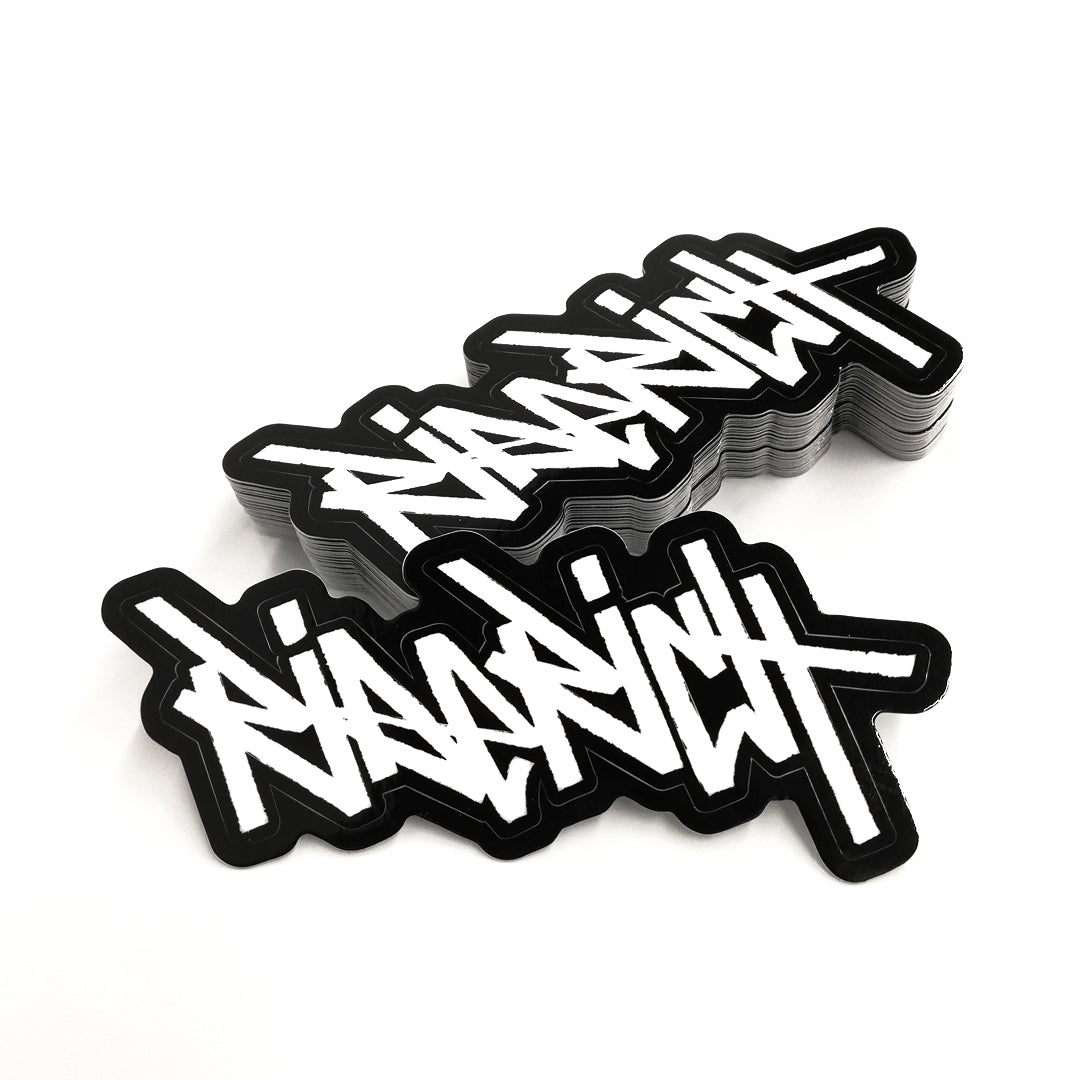 Ride Rich Tag Vinyl Sticker {Black Outline}