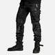 Unit 16™ Armoured Softshell Cargo Motorcycle Joggers {Black Camo}
