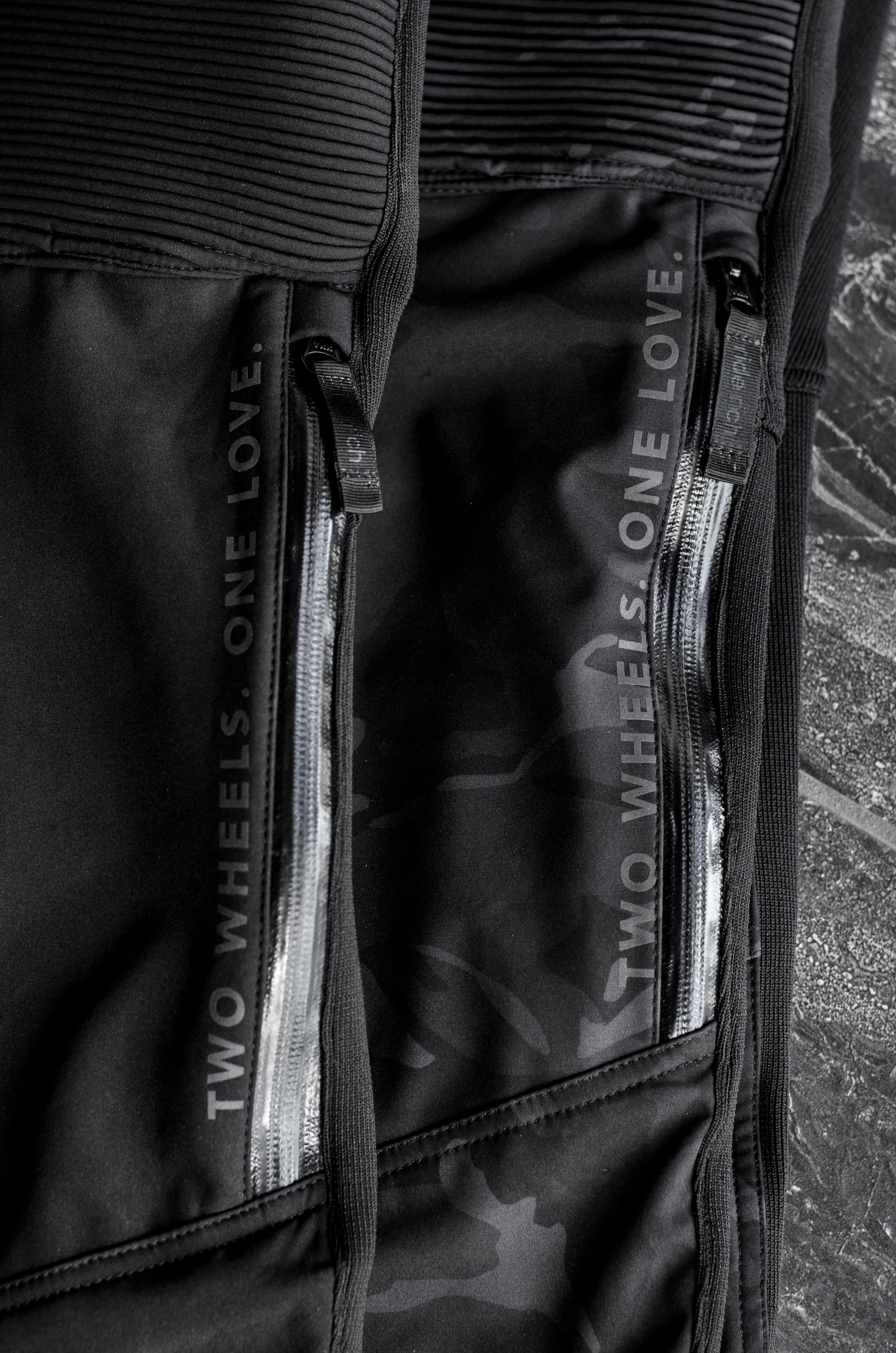 Unit 16™ Armoured Softshell Cargo Joggers {Black Camo}