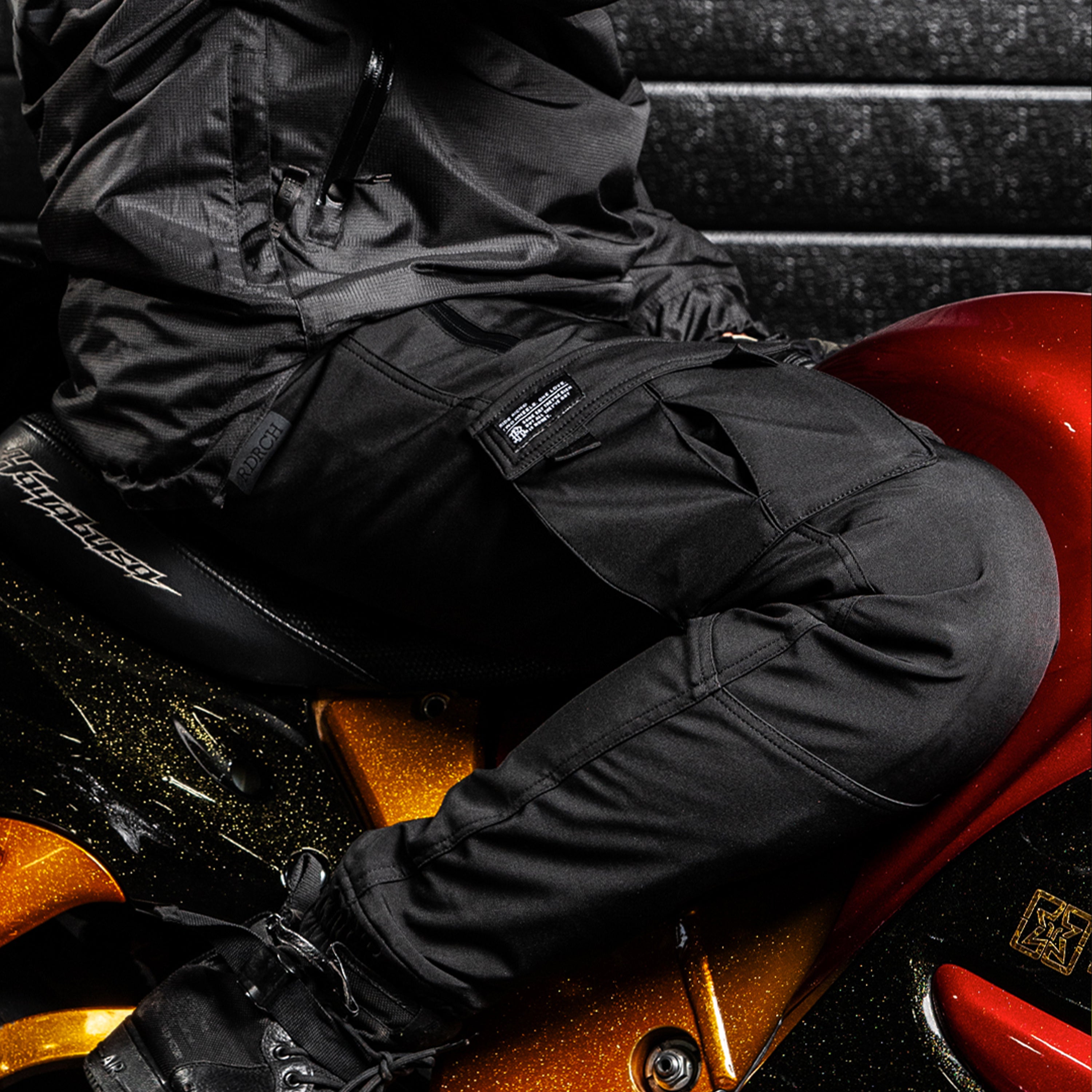 Ride Rich Motorcycle Armoured Joggers