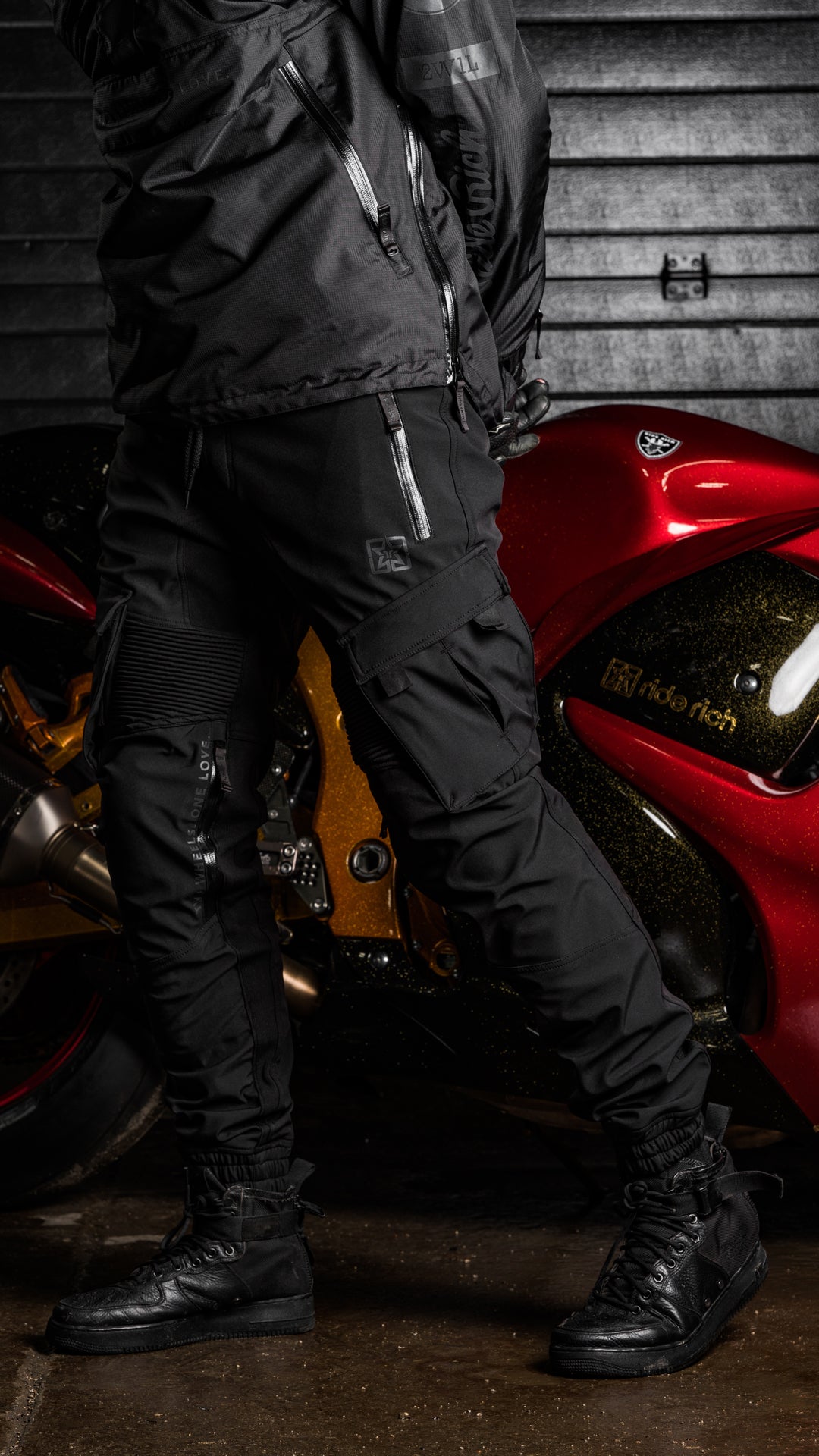 [Pre-Sale // Backorder] Unit 16™ Armoured Softshell Cargo Joggers {Black}