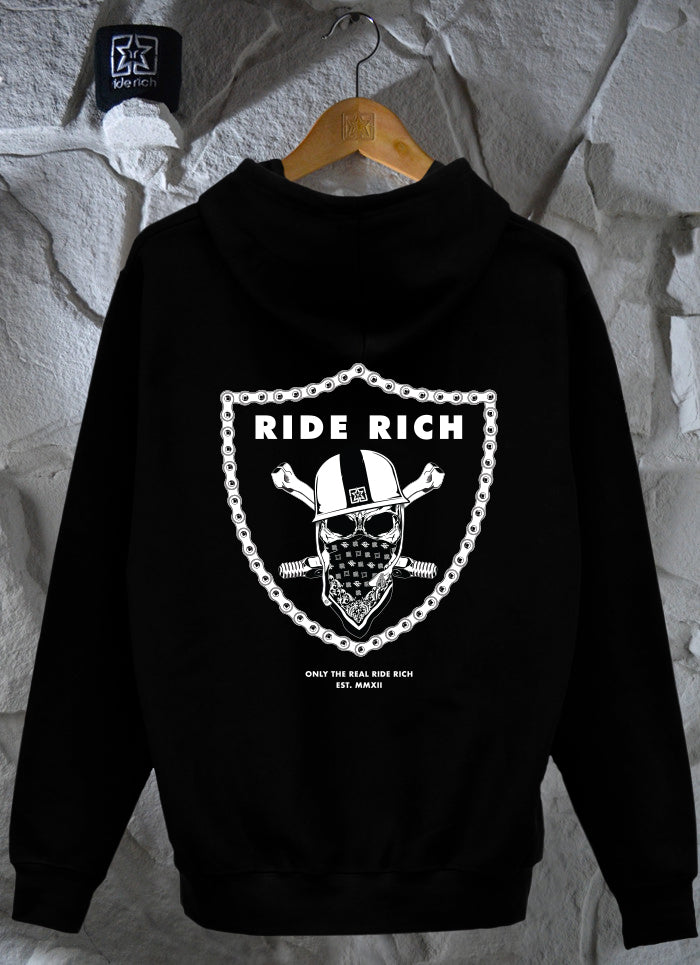 Ride Rich Crest Pullover Hoodie