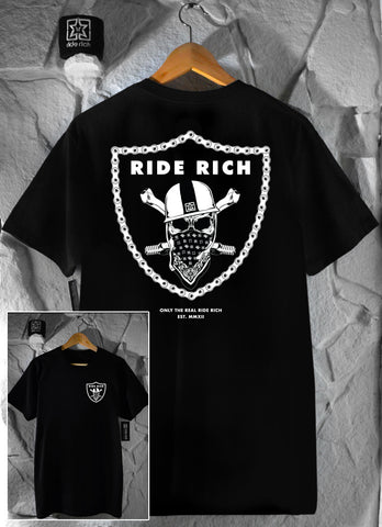 Ride Rich Crest Tee