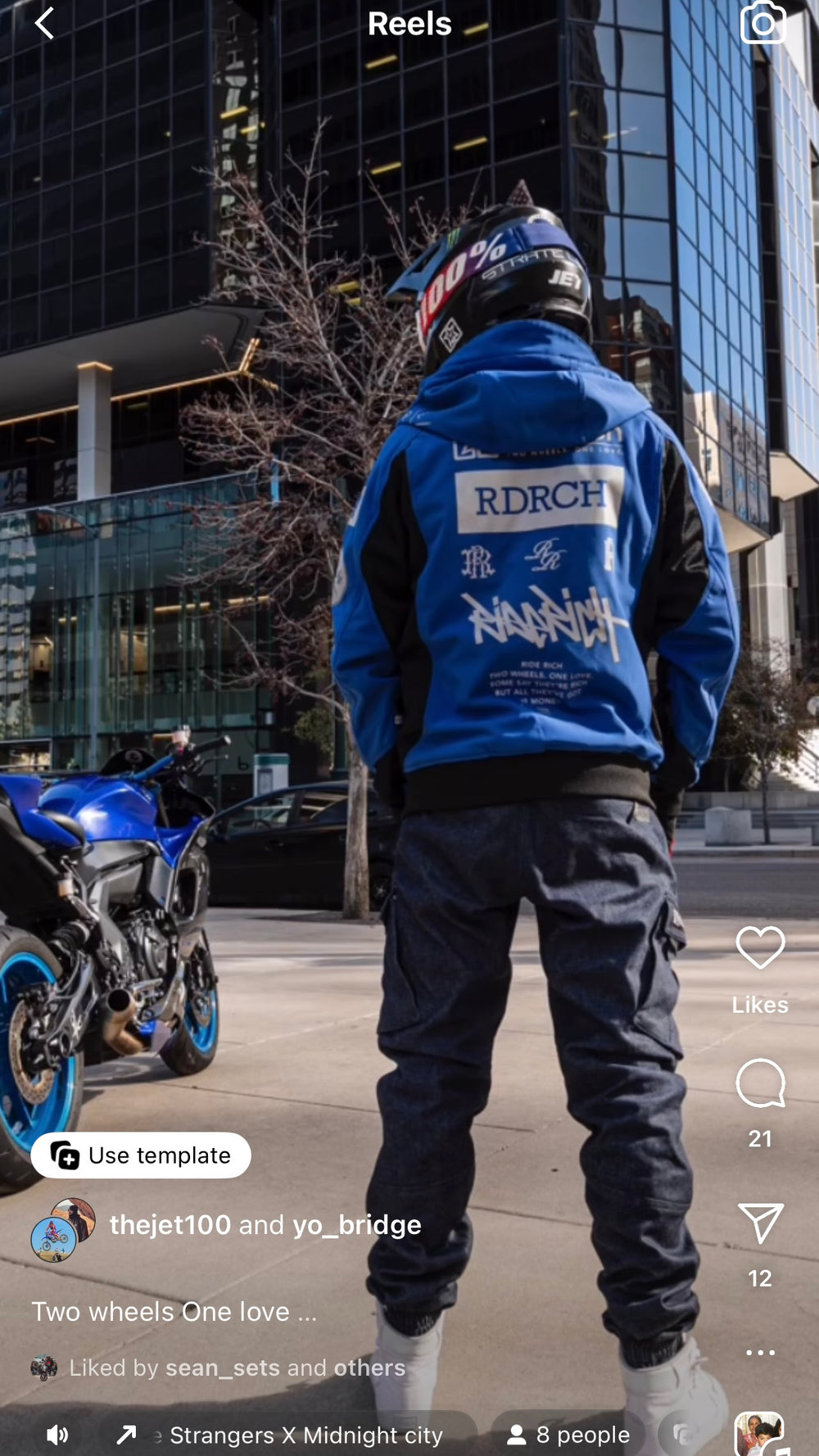 Regency™ V2.Flow™ Mesh Armoured Hooded Jacket {RR GP/Blue}