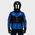 Regency™ V2.Flow™ Mesh Armoured Motorcycle Jacket {RR GP/Blue}
