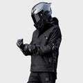 Concord™ Armoured Denim Anorak Motorcycle Jacket {The Message V2/Black}