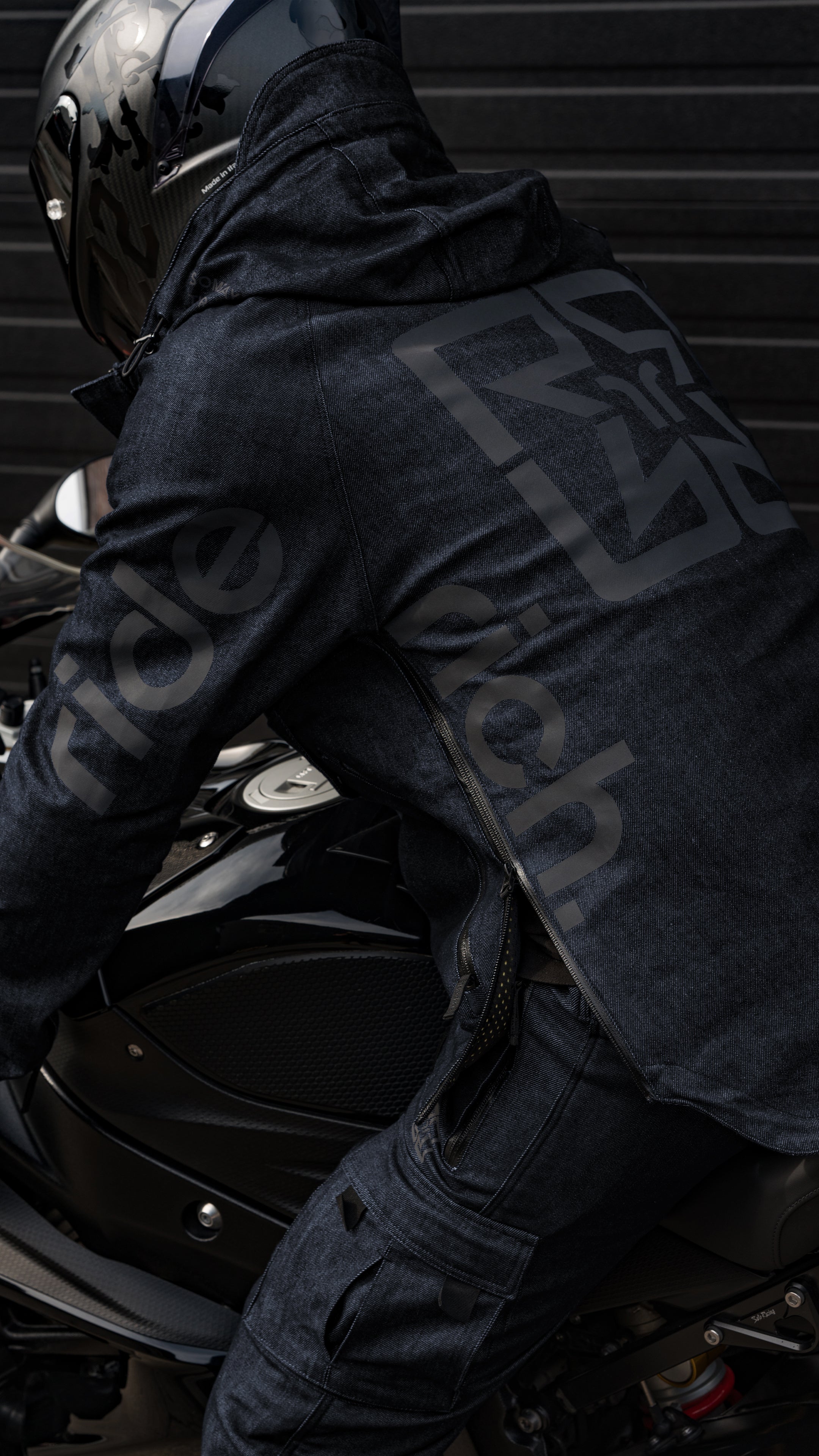 Concord™ Armoured Denim Anorak Jacket {The Message V2/Raw Indigo}